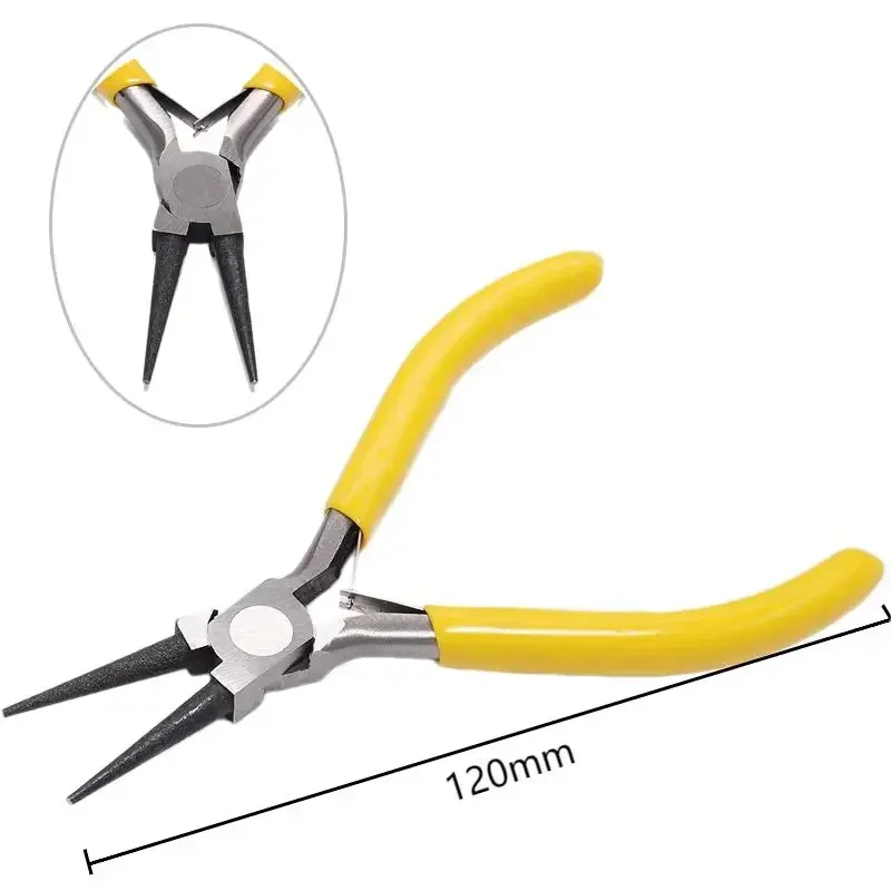 

Многофункциональные мини-плоскогубцы с острым круглым носом