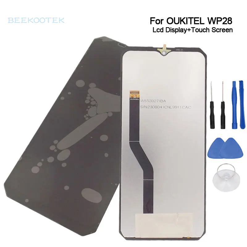 Новый оригинальный ЖК-дисплей OUKITEL WP28 сенсорный экран дигитайзер аксессуары для