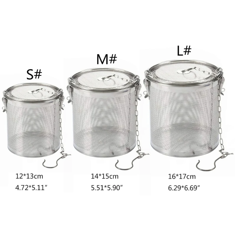 Сумка для приправ коробка специй корзина чая горшок из нержавеющей стали