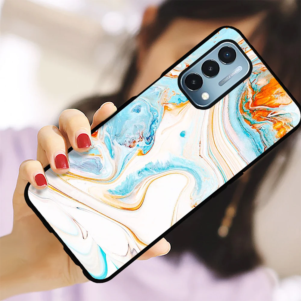 luxury marble phone case for oneplus 8 t 9 r one plus 8 pro 7 7t 8t nord 2 ce n10 n100 n200 5g soft tpu cover phone accessories free global shipping