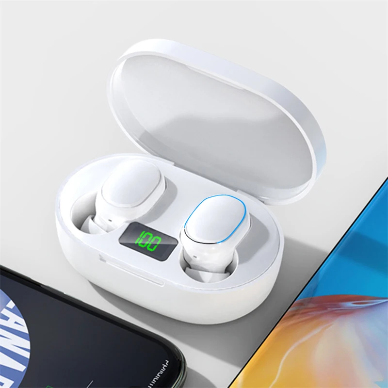 Bluetooth-наушники; Настоящие беспроводные наушники; TWS водонепроницаемые мини-наушники с микрофоном; Зарядка; Чехол HiFi; Качественная гарнитура