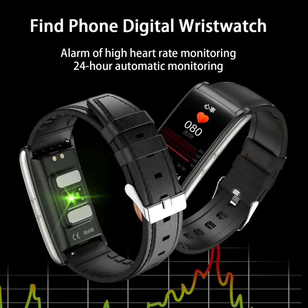 

Men Women Electronic Smart Watch Blood Glucose Blood Oxygen Heart Rate Health Monitoring Waterproof Digital Watch Smartband