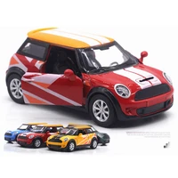 hot gift 132 alloy pull back car children kids toys cars models ornaments for mini cooper s one jcw auto interior accessories