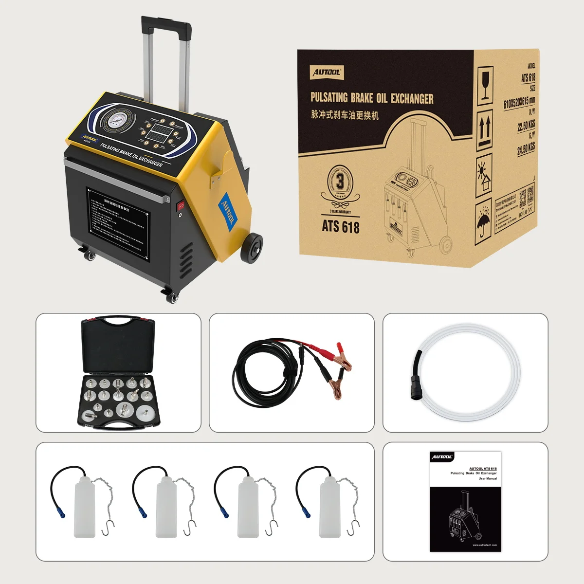 

AUTOOL AST618 12 в автомобильный пульсирующий тормозной масляный обменник, четыре ведомых сцепления, цилиндры, автомобильный экстрактор тормозов, машина для масляного насоса