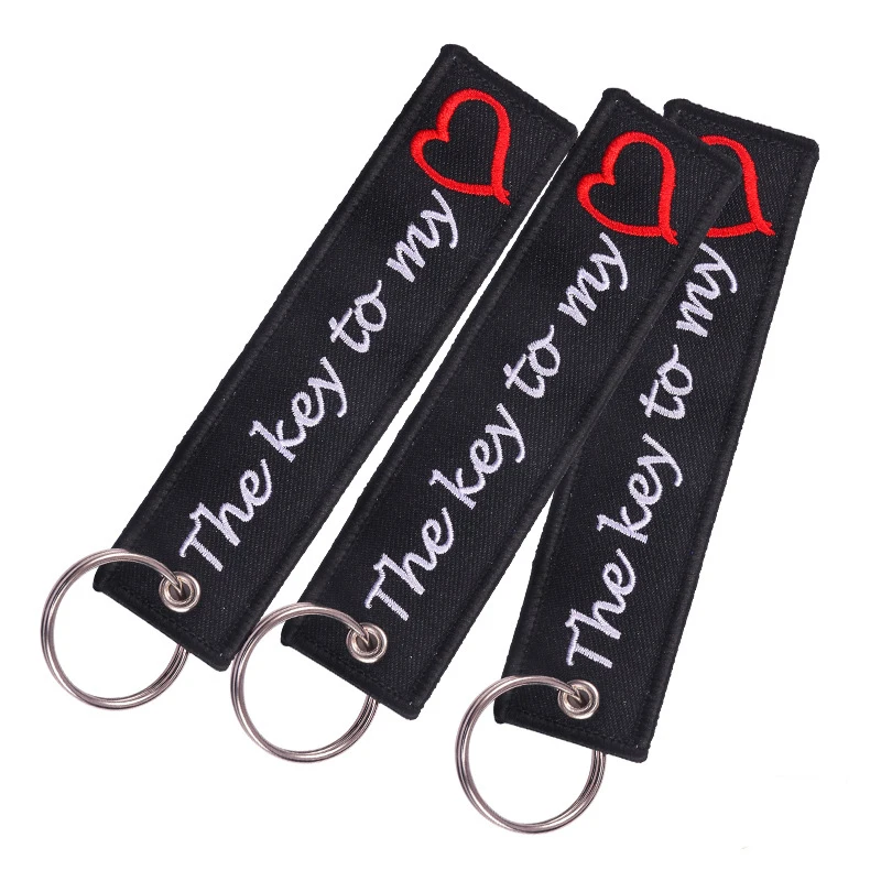 

Вышитый брелок, ключ к моему сердцу