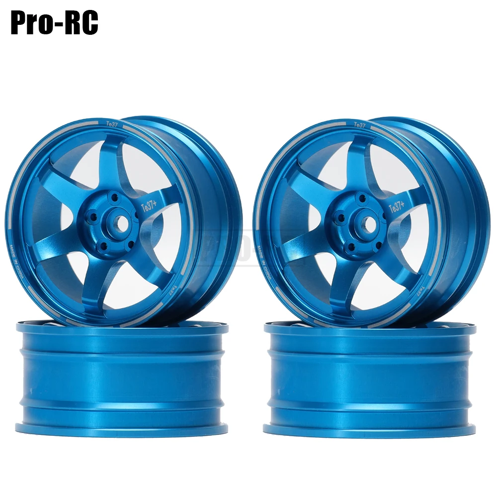 

4Pcs Aluminum Alloy Wheel Rim Hub for RC 1/10 On-Road Drift Car HPI HSP TRX-4 TRX4 T4 Tamiya CC01 D90 D110 MST TF2 Kyosho RedCat