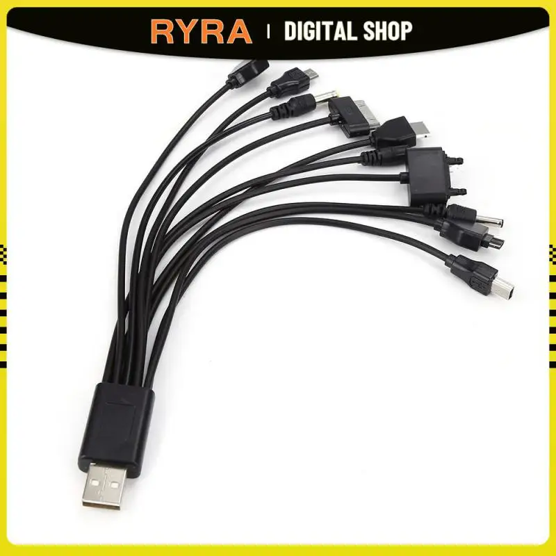 

RYRA 10 In1 Multi-Function USB Cable Phone USB Charger Charging Cable Cord Connector For Nokia LG For Samsung Sony Ipod Motorola
