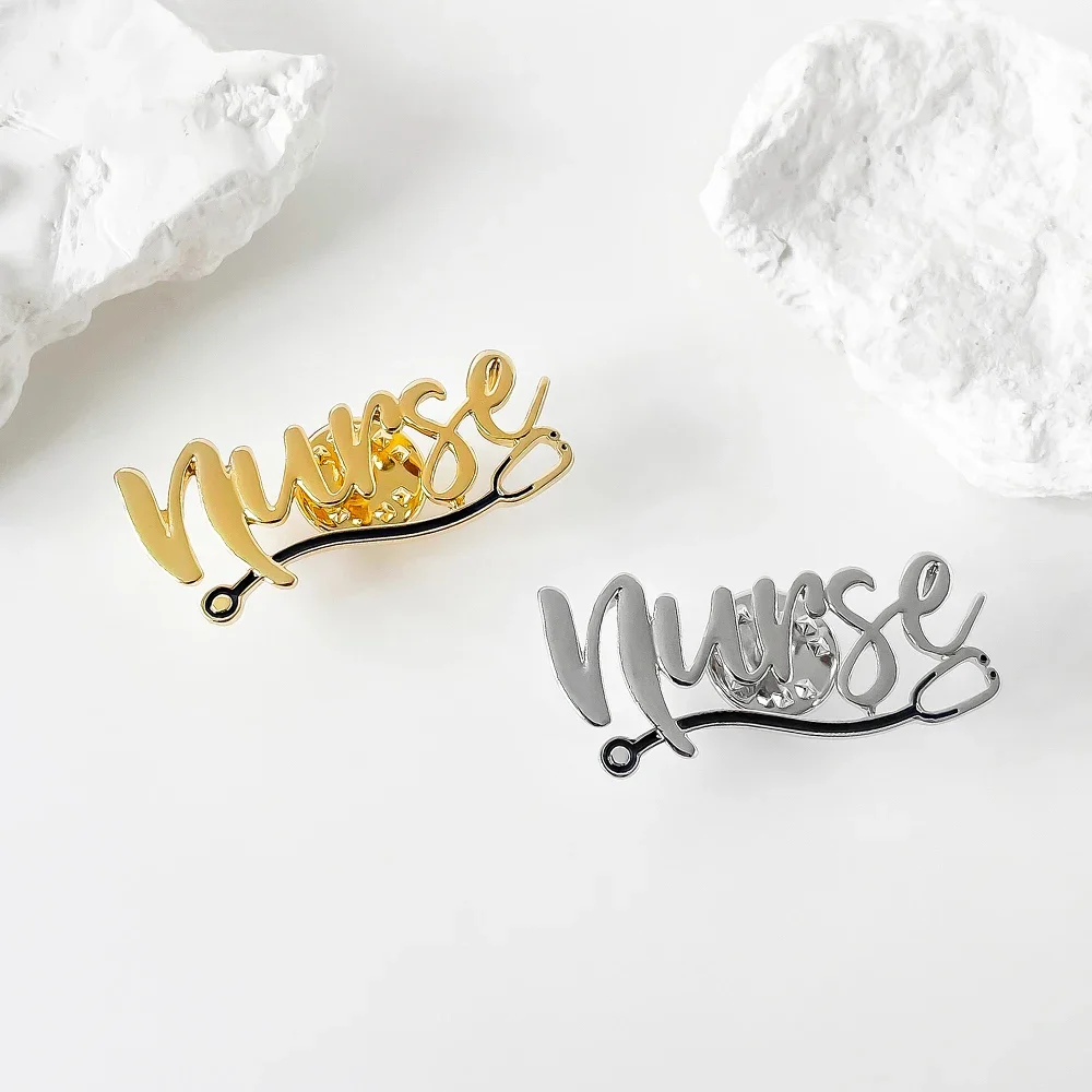 DCARZZ &quotNURSE" булавка для стетоскопа медицинские украшения кормления брошь на