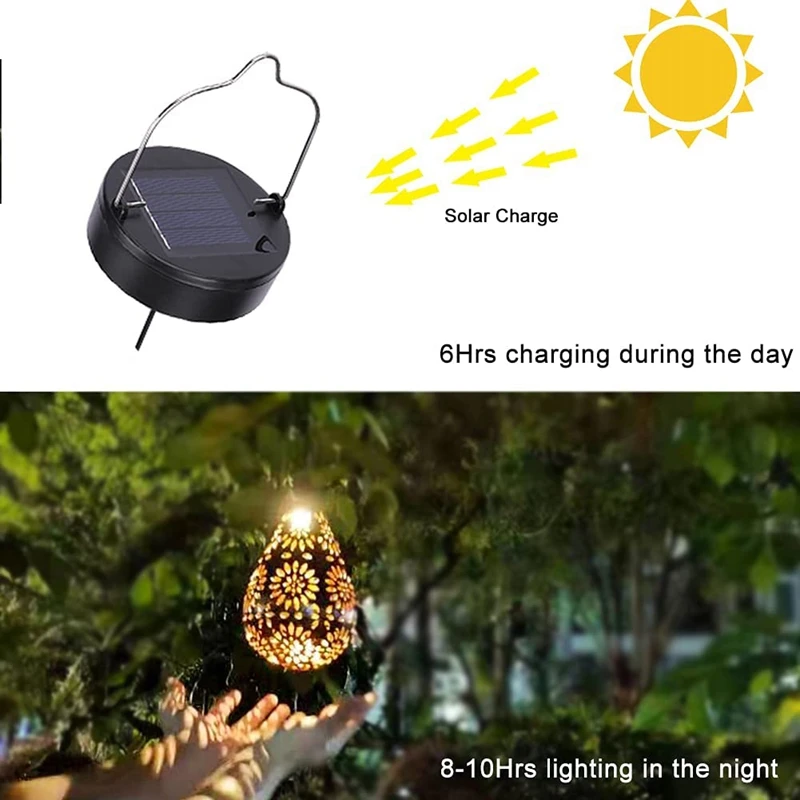 

Уличные солнечные фонари, подвесные садовые украшения, водонепроницаемые уличные солнечные фонари для сада, крыльца