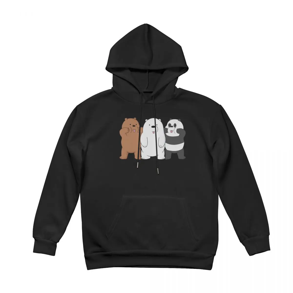 Мужская Флисовая Толстовка с капюшоном длинным рукавом