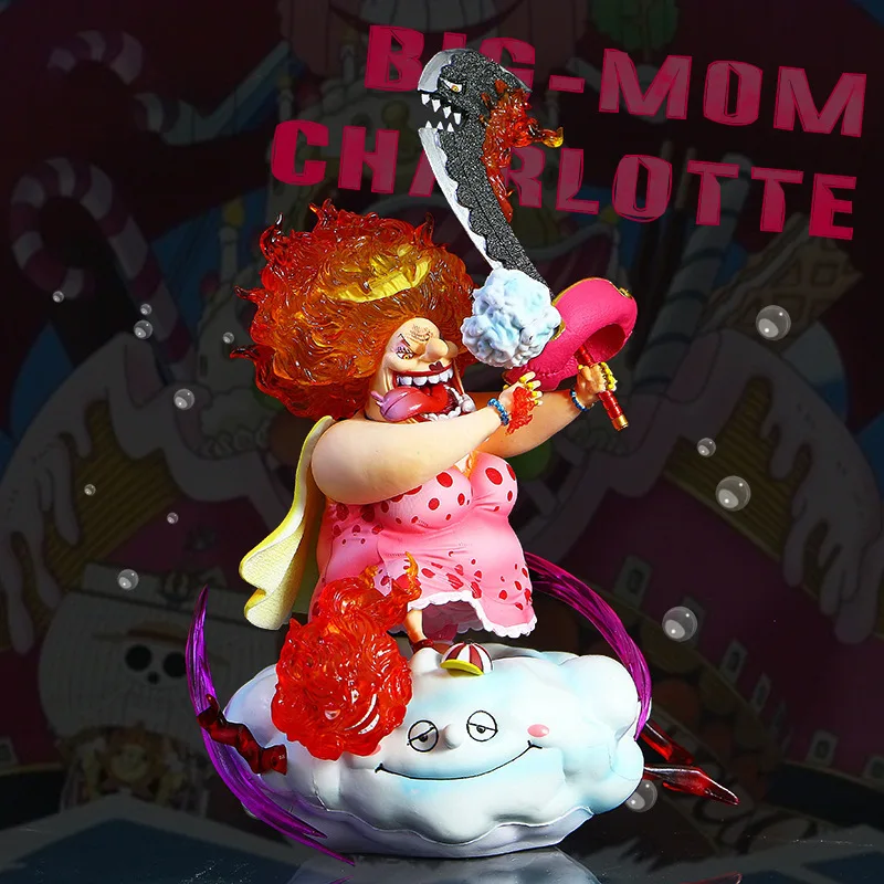 

Аниме цельная фигурка GK большая мама Шарлотта Линлин фигурка четыре императора экшн-фигурка Коллекционная модель игрушки подарки на день рождения