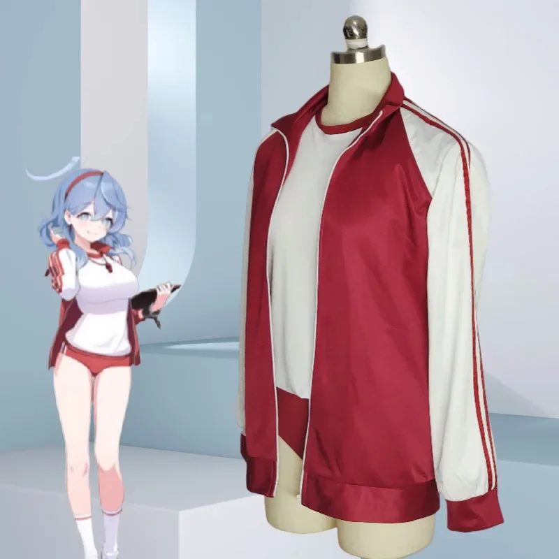 

Game Blue Archive Amau Ako Gym Outfit Cosplay Costume Custom Size
