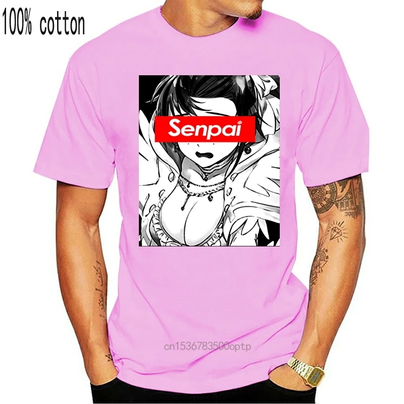 

Senpai-Camiseta de уличная одежда для мужчин и женщин, уличная одежда, подарок для мужчин и женщин, camiseta de fiesta japonesa suave