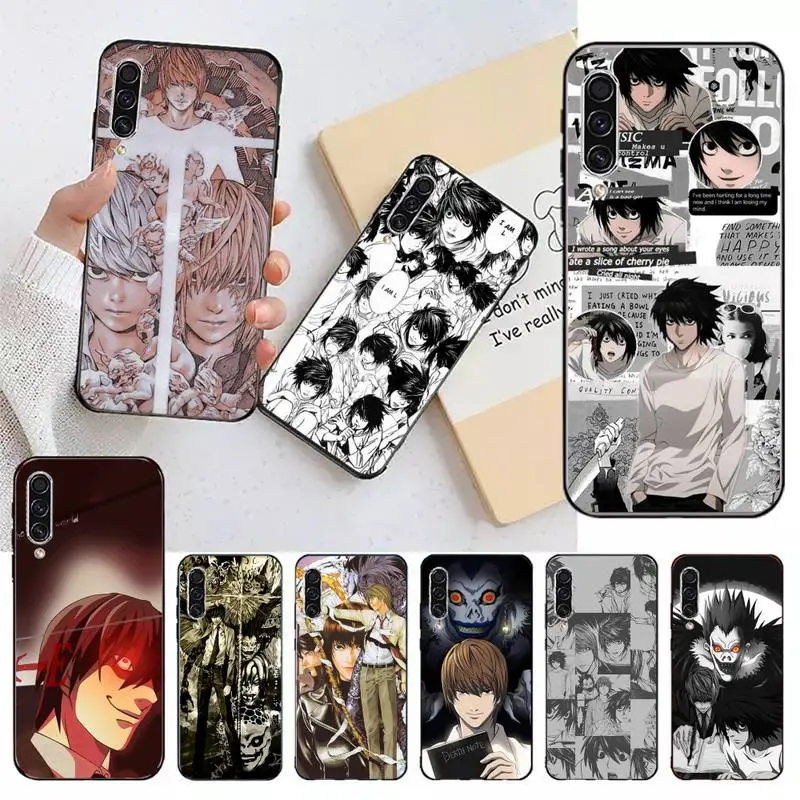 

Manga Death Note Ryuk anime Phone Case For Samsung galaxy A S note 10 12 20 32 40 50 51 52 70 71 72 21 fe s ultra plus