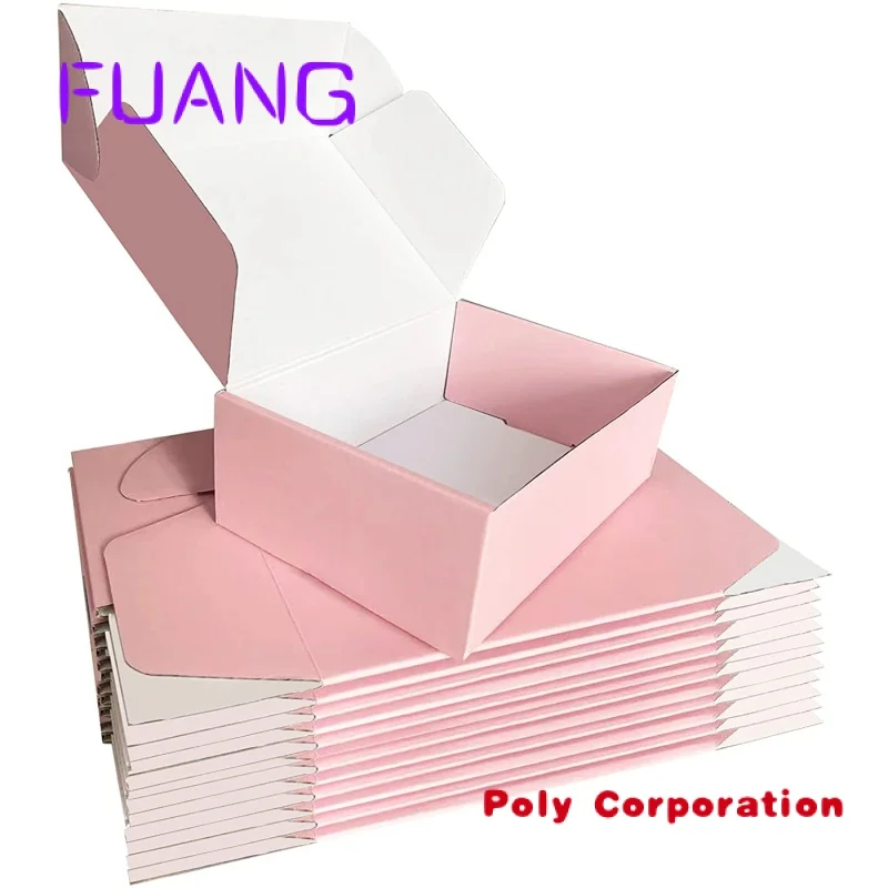 Wholesale custom Latest design corrugated carton packaging gift boxes mailerpacking box for small business