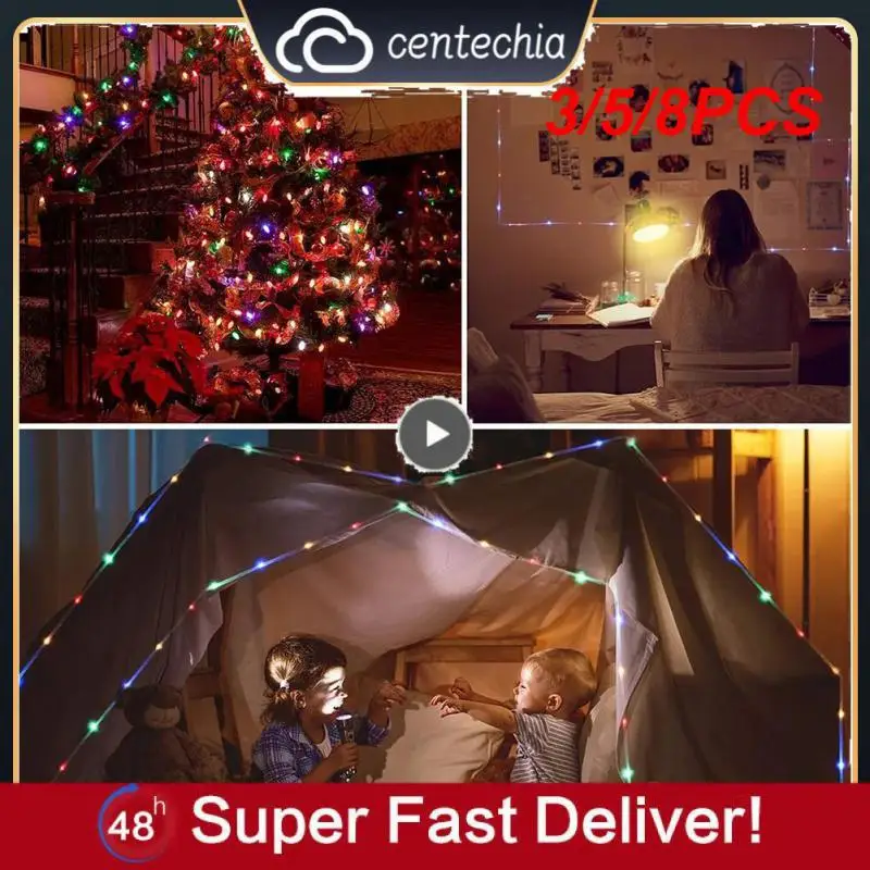 

3/5/8PCS Adjustable Entertainment Decorative Lighting. App Control Atmosphere Light Waterproof Atmosphere Light String