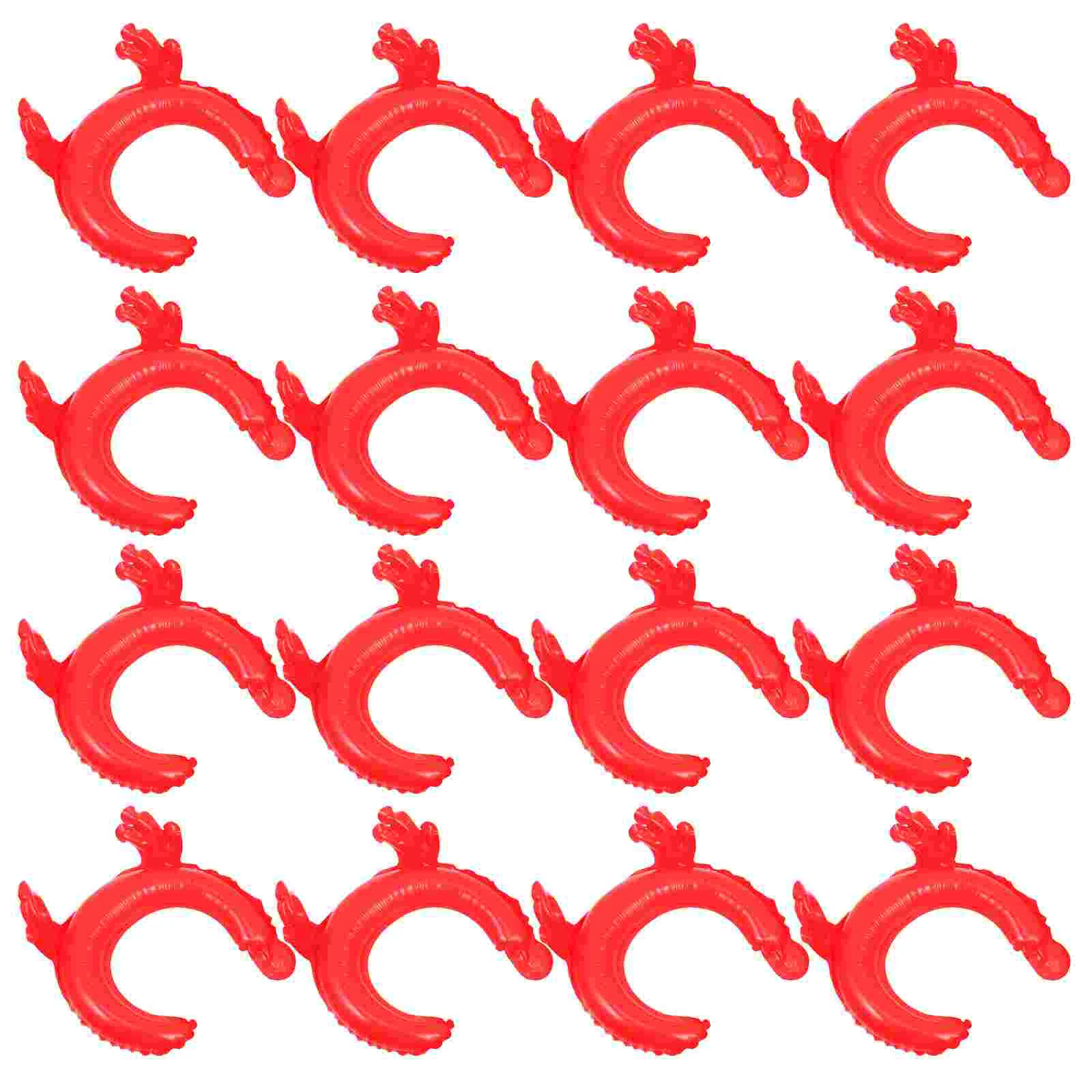 

50pcs Antler Shaped Inflatable Headband Kids Balloon Headband Party Balloon Decor