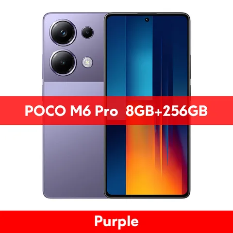 Смартфон POCO M6 Pro, 8/256ГБ, 12/512ГБ, global