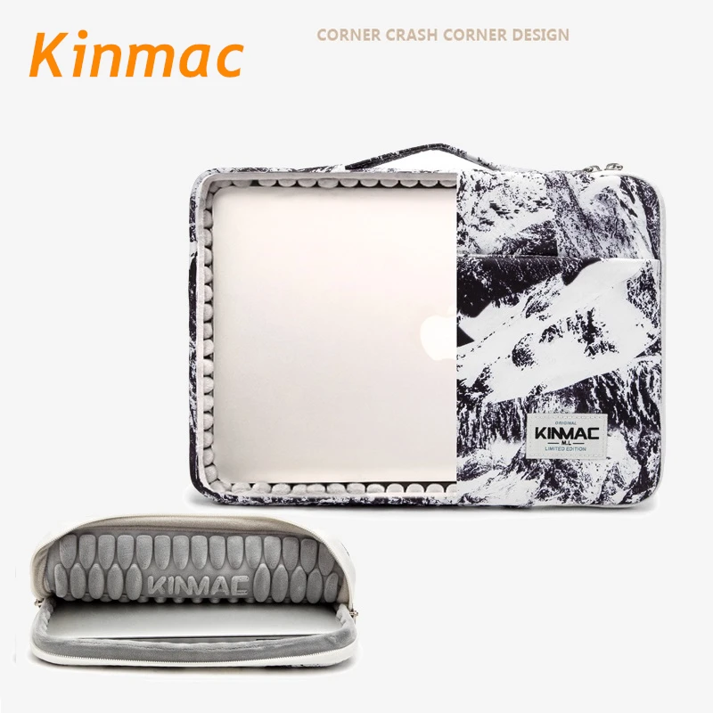 

Брендовая сумка для ноутбука Kinmac 12,13,14,15, 6 дюймов, горный Женский Мужской чехол с ручкой для MacBook Air Pro M1, компьютер, ноутбук, ПК KC62