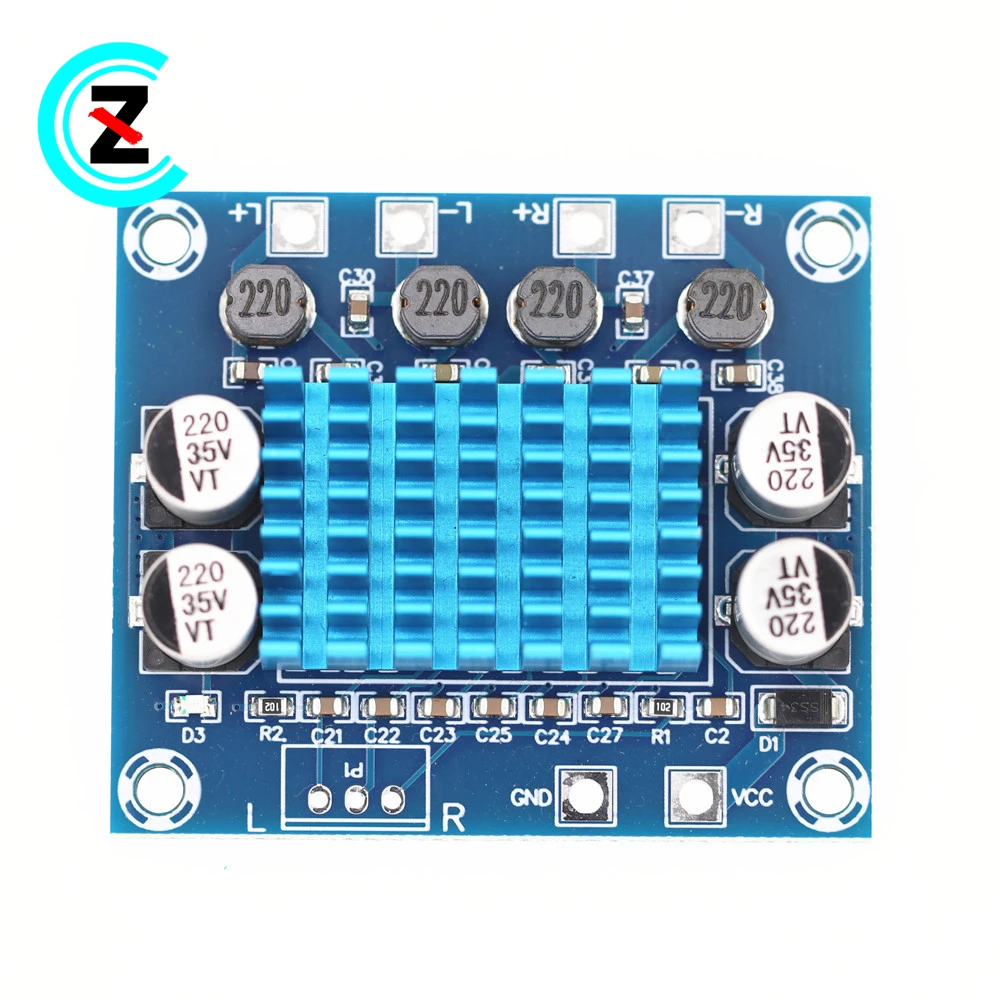 

XH-A232 HD digital audio amplifier board mp3 amplifier module 12V24V reaming board dual channel 30W