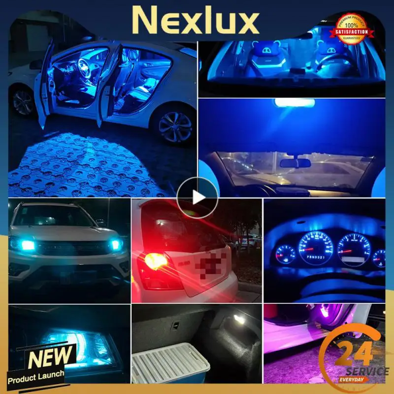 

T10 Car Light Durable Universal Width Light Car Interior Accessories Cob Car Light Bulb Superbright Led License Plate Light