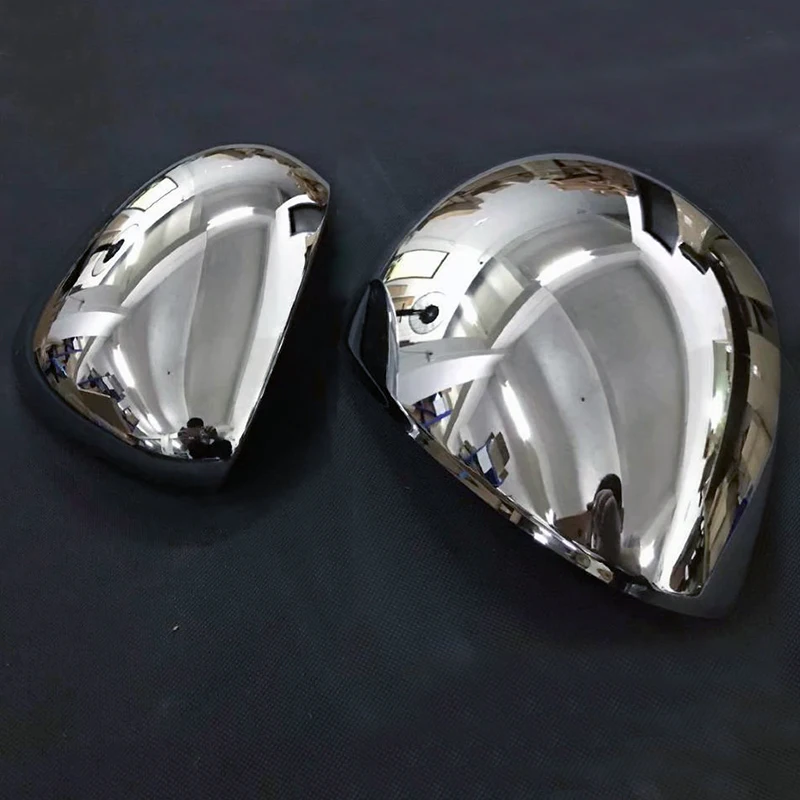 For FIAT 500X 2014 2015 2016 2017 2018 2019 ABS Chrome Side Wing Fender Rearview Door Mirror Cap Trim Car Styling 2pcs | Автомобили и