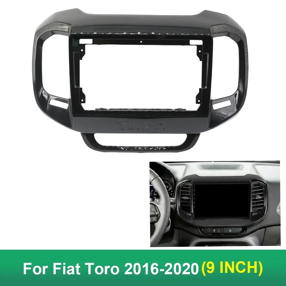 Автомобильный 9-дюймовый радиоприемник для Fiat Toro 2016-2020 рамка Android 2Din MP5-плеер