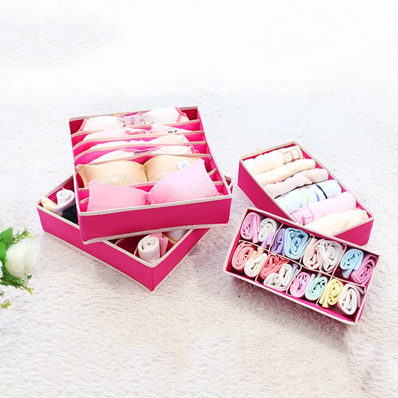 4 шт. органайзер для хранения нижнего белья носков |