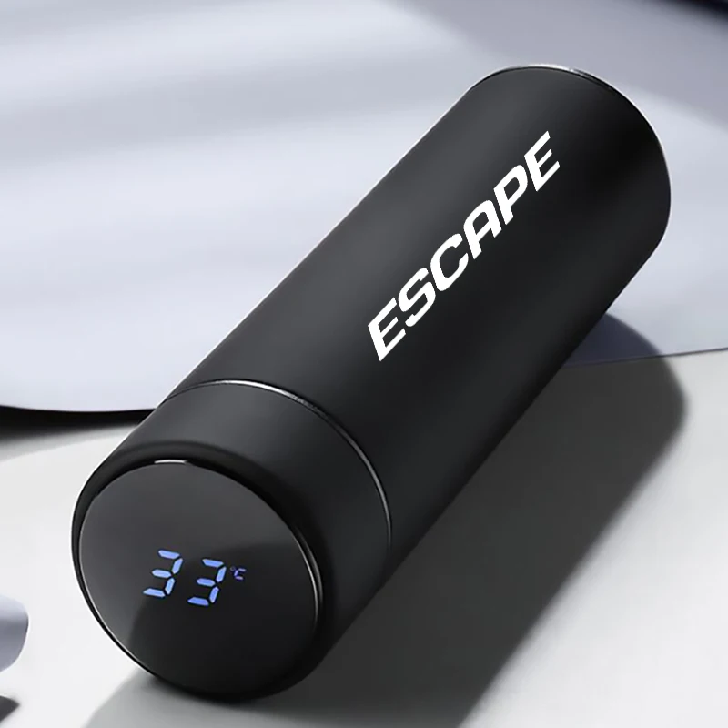 

For Ford Escape 2014 2020 2011 2012 2004 500ml UV printing Support custom frosted paint intelligent thermos cup For Ford EEscape