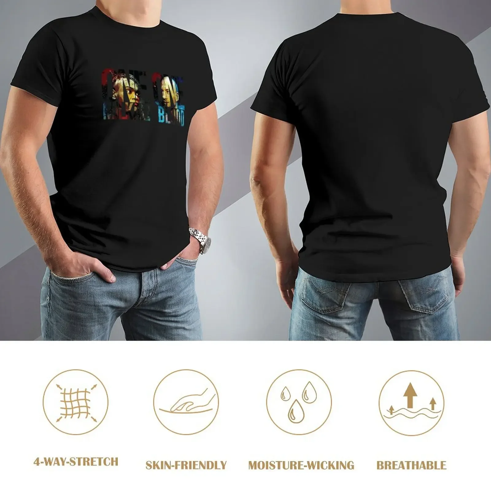 One Milkali (One Blood) - Электрические поля Австралия Евровидение 2024 Design 2 Футболка мужская