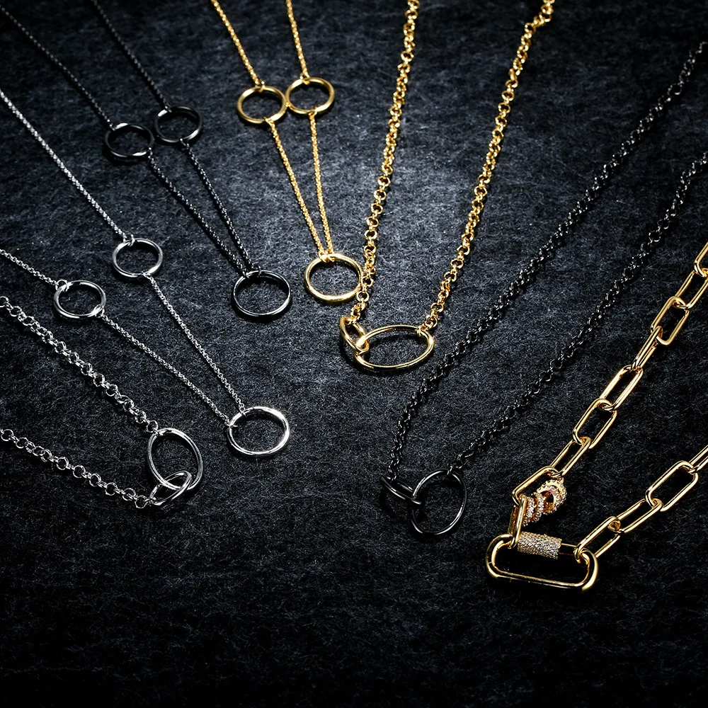 

Высококачественное ожерелье-цепочка LIDU из серебра 925 пробы со стильной и элегантной искусственной кожей в подарок для друзей