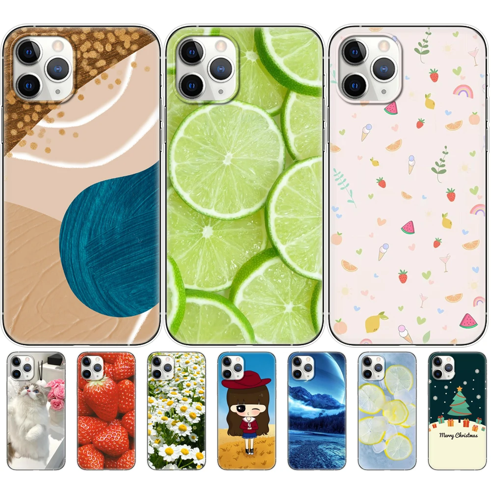 

Phone Case For iphone 11 silicone Cases for iphone 11 pro max eleven coque soft etui bumper phone back cover full 360 protective