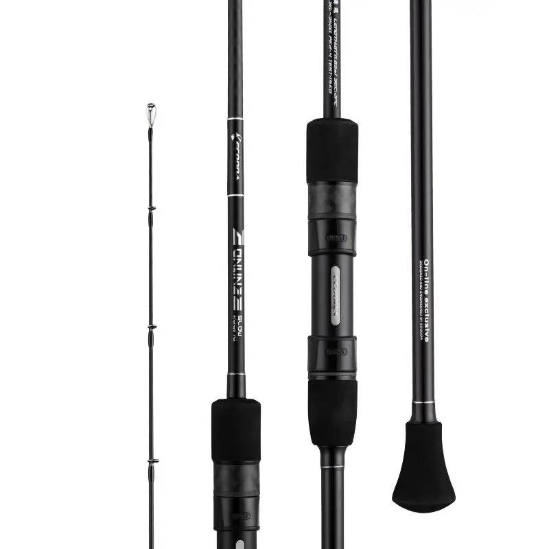

Telescopic Adjustable Length Integrates Carbon Fiber Pole Spinning/Casting Slow Jigging Fishing Rod