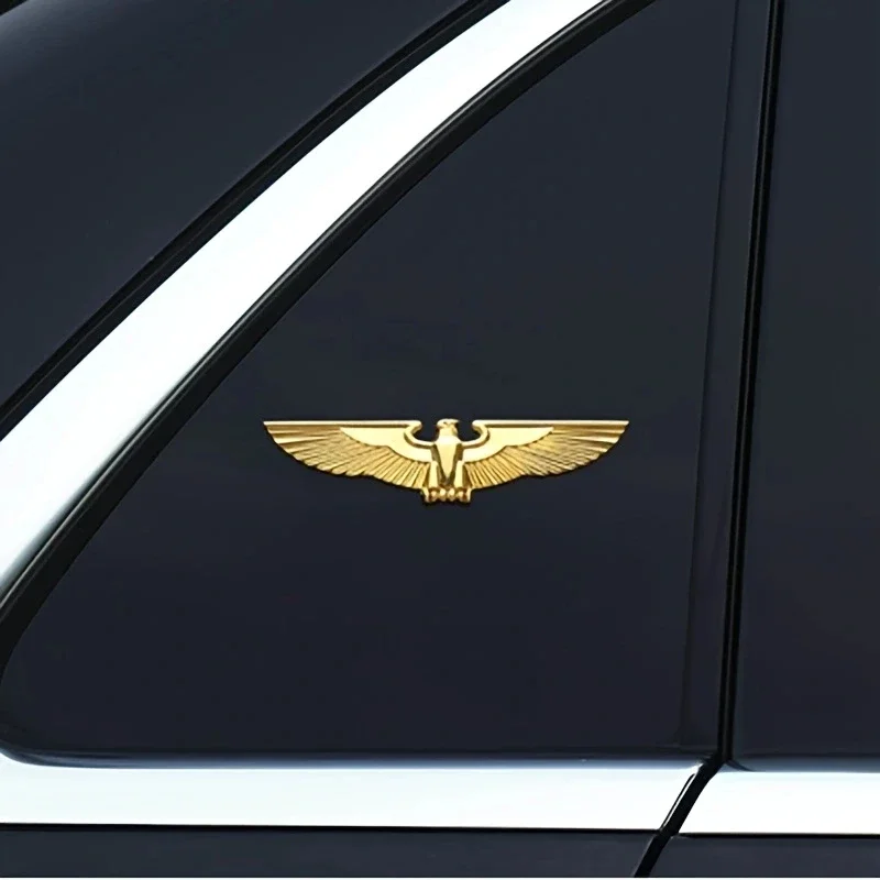 .Metalen Adelaar Havik 3d Auto Decoratie Значок Эмблема Наклейка Voor Universele 'S Motorfiets N