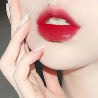 3 colors sexy red lipsticks waterproof moisturizing lip glaze tint long lasting mousse matte lip mud velvet lip gloss makeup