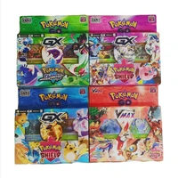 54 pcs pokemon card gx pikachu team card game up for battle rare collection cards for kid gift