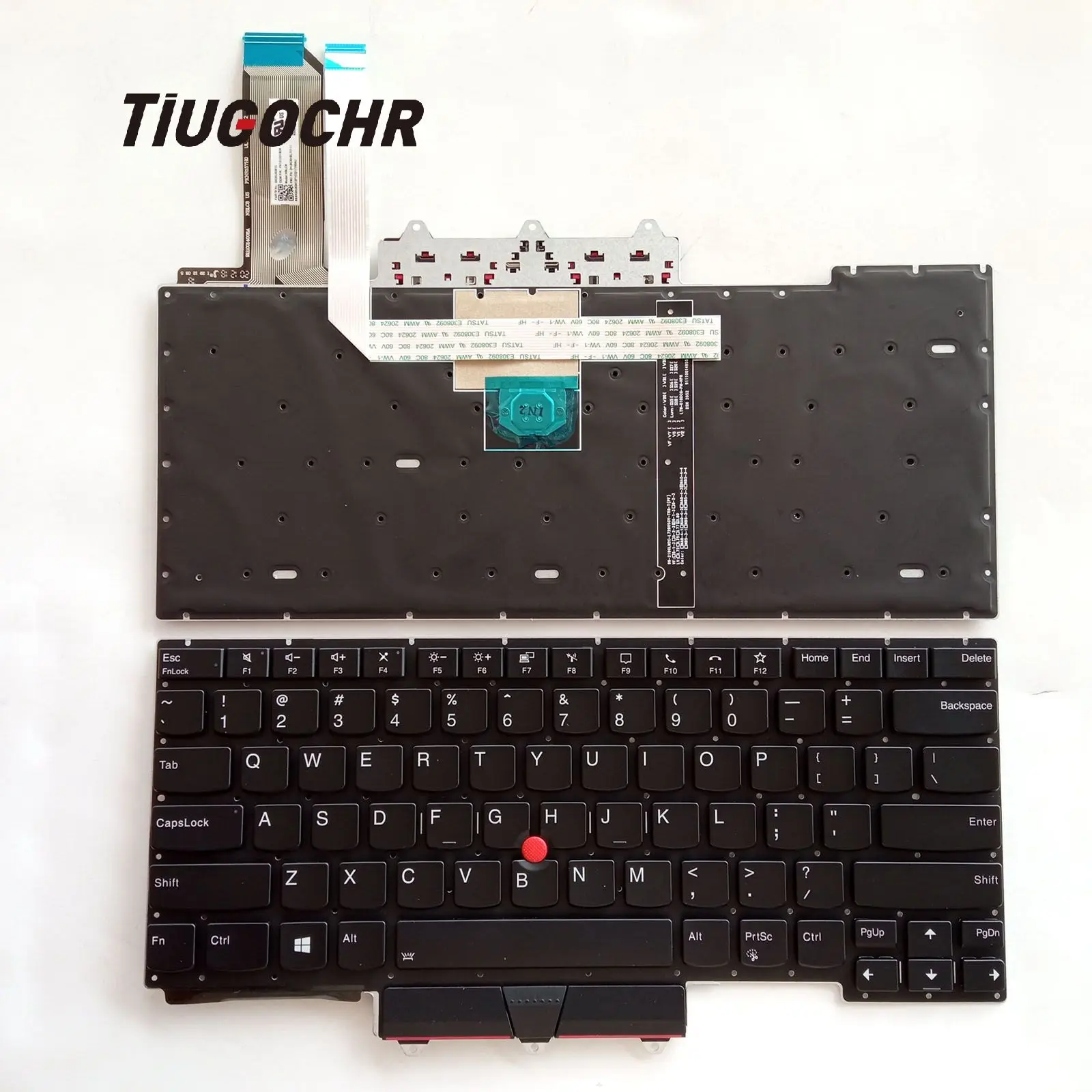 

New US Black backlit Keyboard for Lenovo IBM Thinkpad E14 Gen 2 (20T6, 20T7 20TA, 20TB)