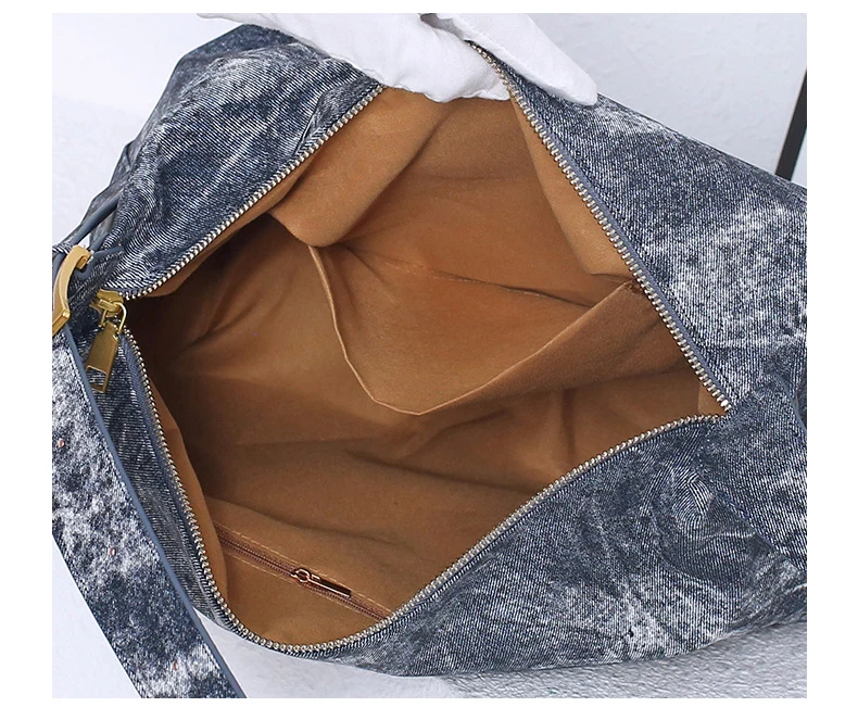 Модная женская сумка на плечо джинсовые женские сумки через вместительная из