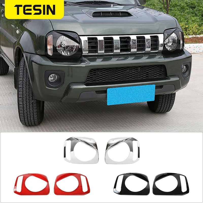 Колпачки TESIN из АБС-пластика для передней фары автомобиля декоративные колпачки