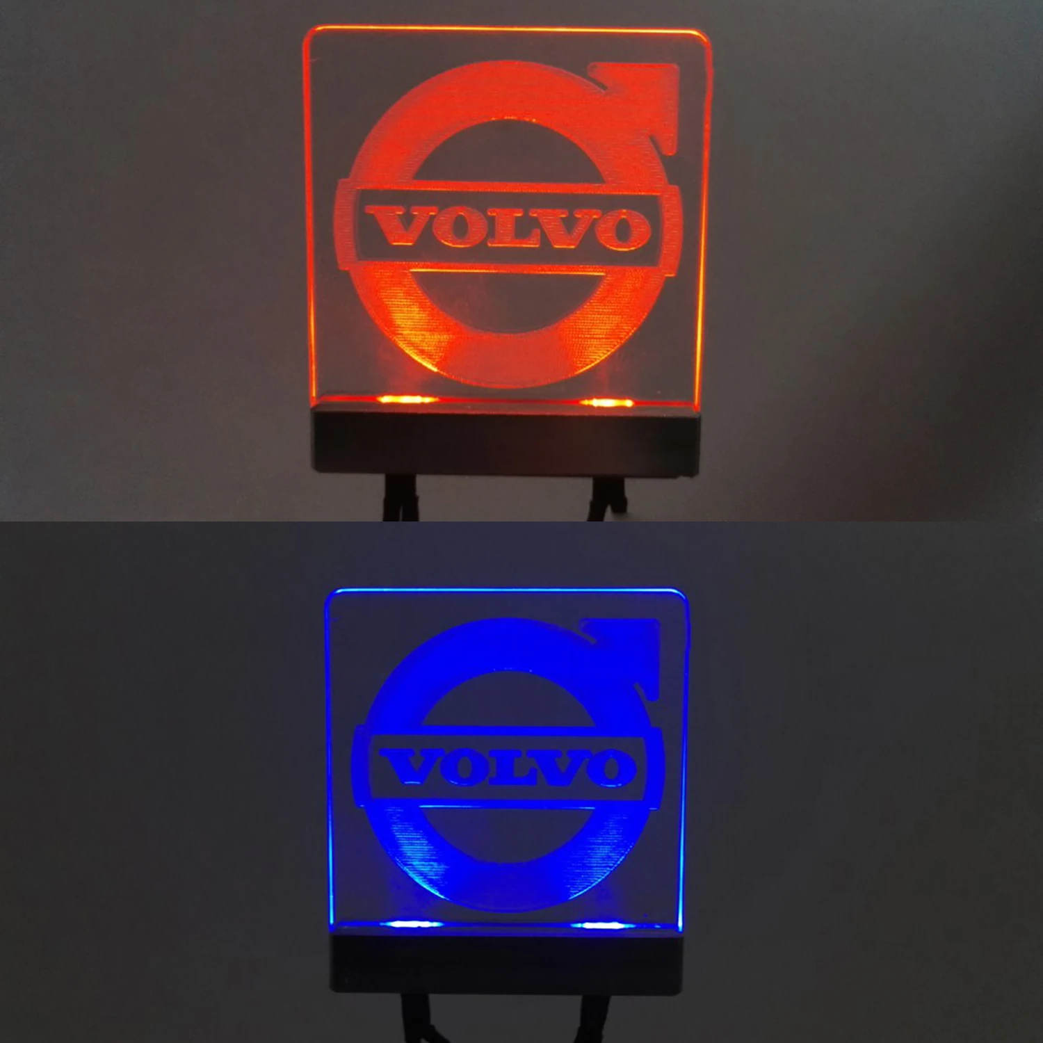 

Автомобильный логотип Degree Scania Volvo Man светодиодный для 1/14 TAMIYA радиоуправляемая Тракторная техника модель ручной работы