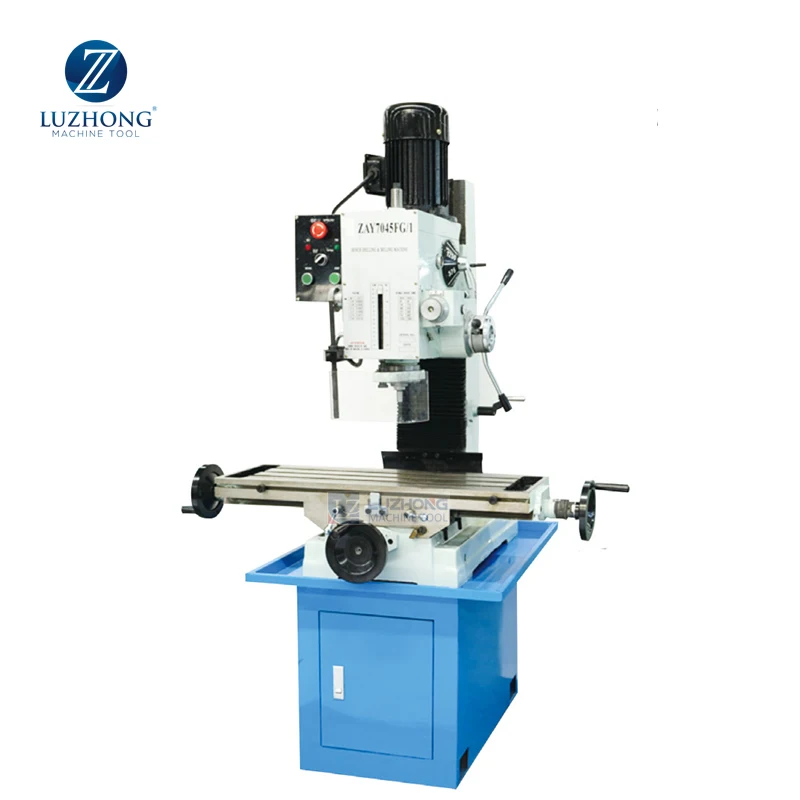 

bench drill mill ZAY7040FG/1 knee type drilling milling machine price