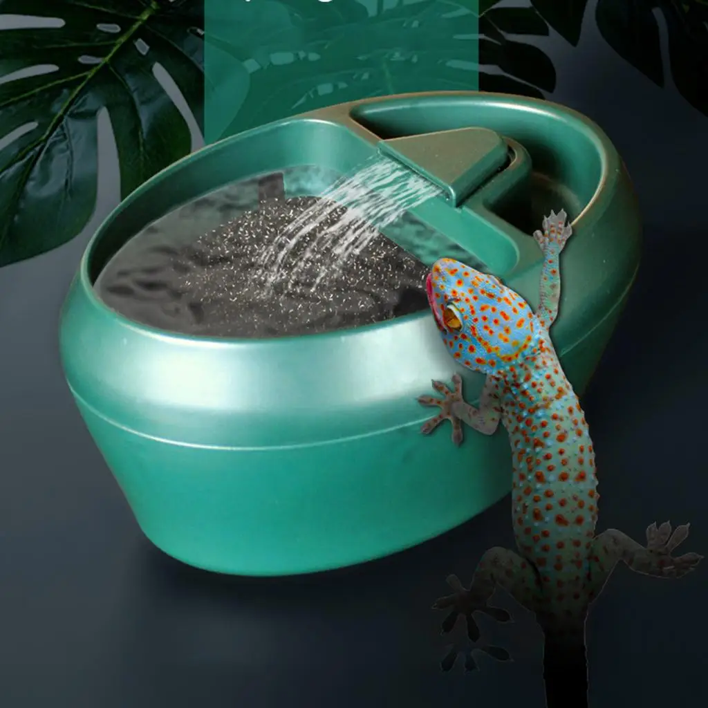 

700ml Reptile Water Drinking Fountain Automatic Water Dripper Chameleon