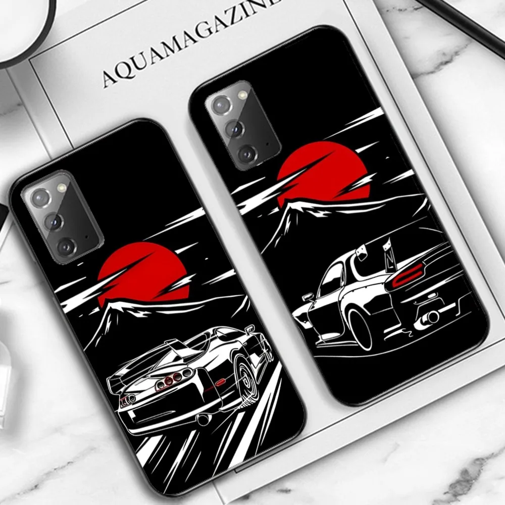 

Japan JDM Sports Cars Phone Case For Samsung Note 8 9 10 20 pro plus lite M 10 11 20 30 21 31 51 A 21 22 42 02 03