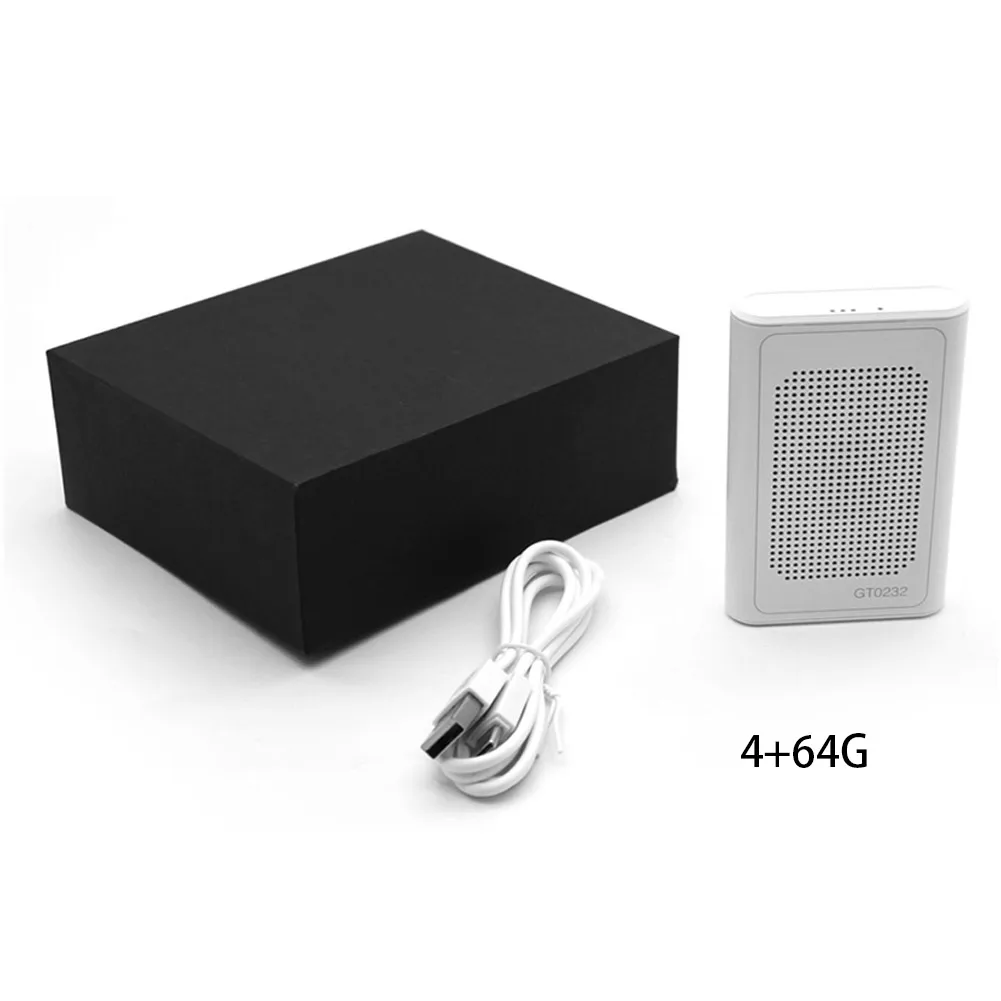 

1 Set Fashion Car 4 Core 4+64G Carplay Dongle Smart Mirror Link Box Wired To Wireless OEM GPS 4G Support HD MP4 AVI 1080P AI Box