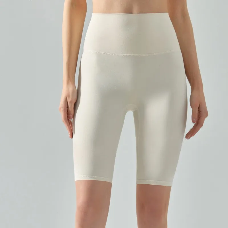 Female Fitness Yoga Shorts Young Girls Running Cycling Sports High Waist Leggings Gym Sport Seamless Push Up Breathable Shorts