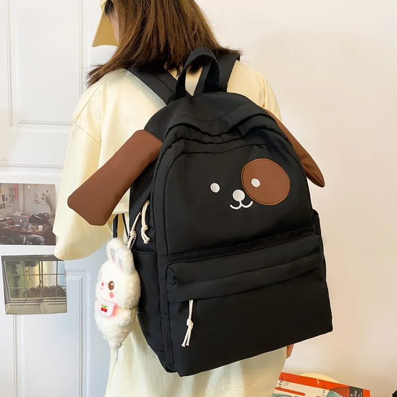 

Cute Cartoon Backpacks For Student Funny Dog Pattern School Bag Chic Design Back Packs Lovely Large Capacity Travel Bags 2023