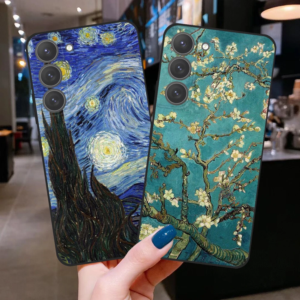 Чехол для Samsung Galaxy S23 S22 S10 S20 S21 FE Plus S10E Note 20 с изображением звездного неба