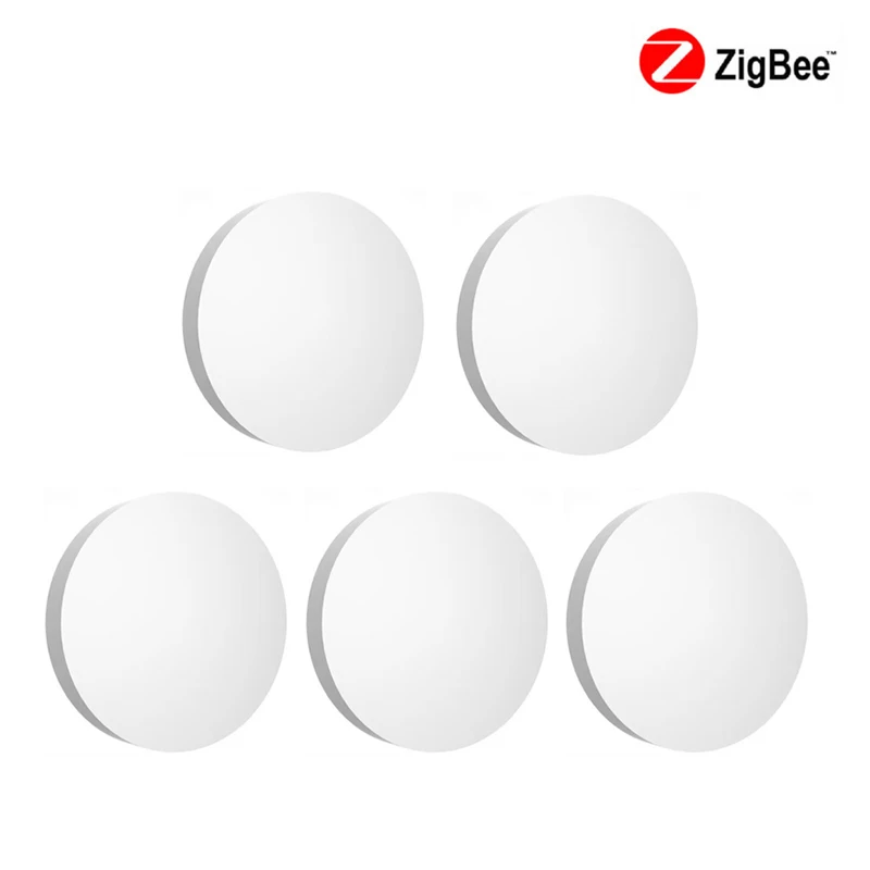 

5 шт. переключатель для сцена Tuya ZigBee, сцена, сцена, связь, беспроводная умная кнопка дистанционного управления, интеллектуальные устройства ...