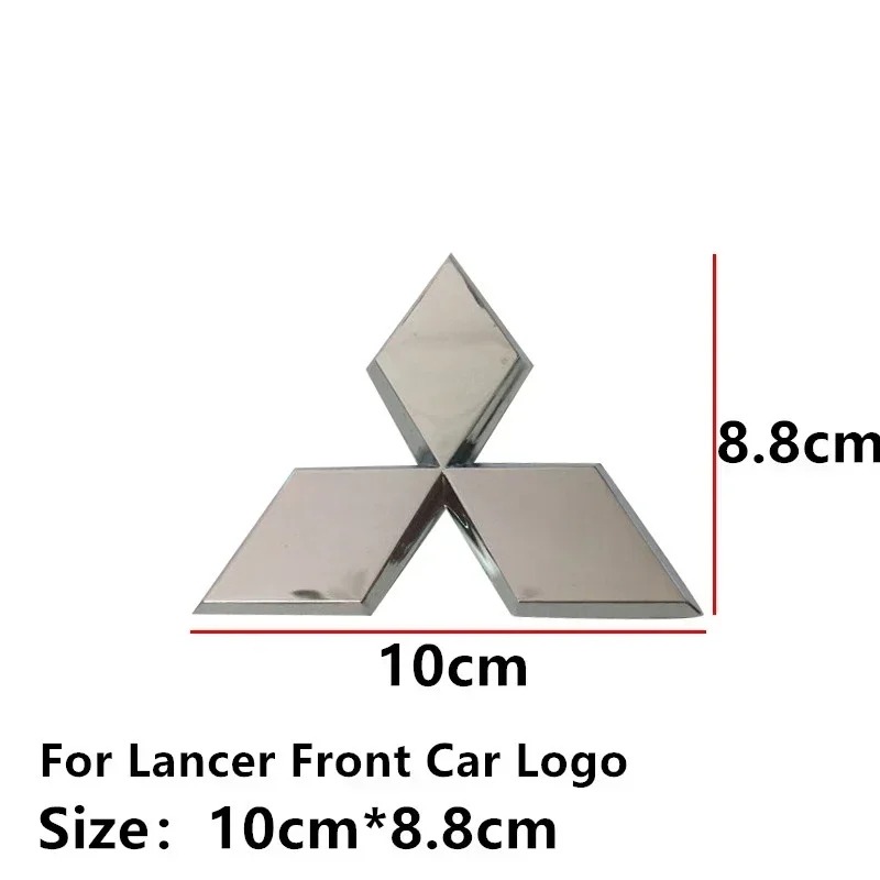 

Для Mitsubishi Lancer Pajero V3 автомобильная передняя решетка значок задний багажник ремонтная эмблема ABS наклейки на голову авто внешние аксессуары