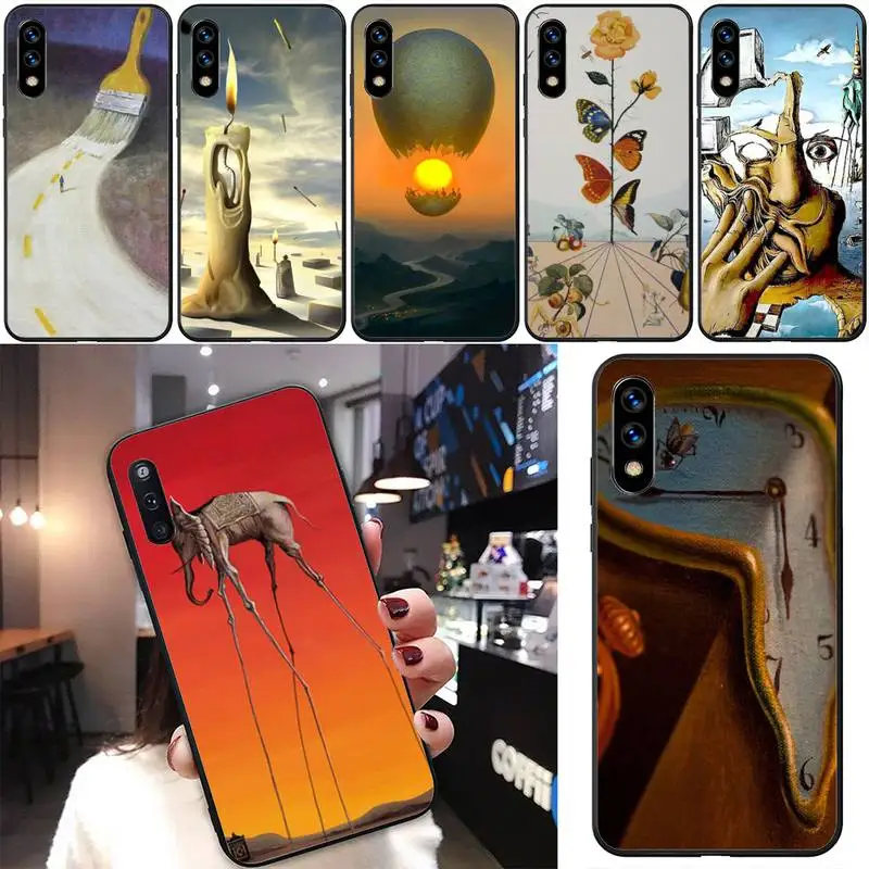 

Salvador Dali Art Painting Phone Case For Xiaomi 11 10 12Spro A2 A2lite A1 9 9SE 8Lite 8explorer F1 Poco 12S Ultra Cove
